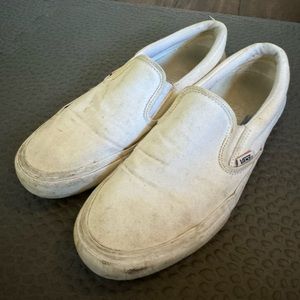 Vans Slip-On Shoes True-White Men’s 10